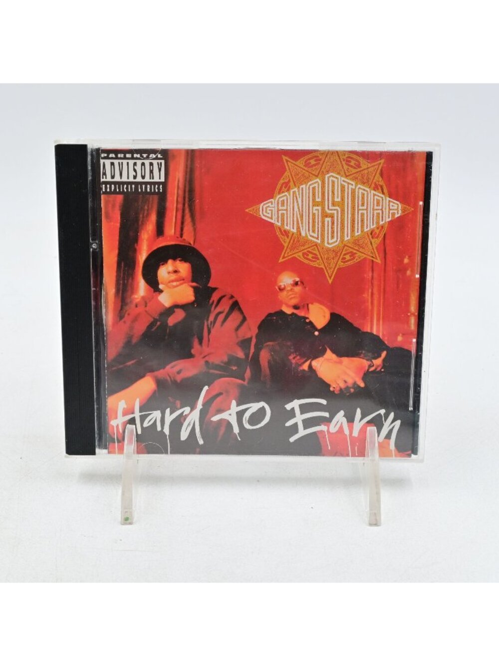 Gang Starr Hard To Earn CD Album 1994 Parental Advisory Mass Appeal